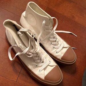 Converse white chuck taylor high tops